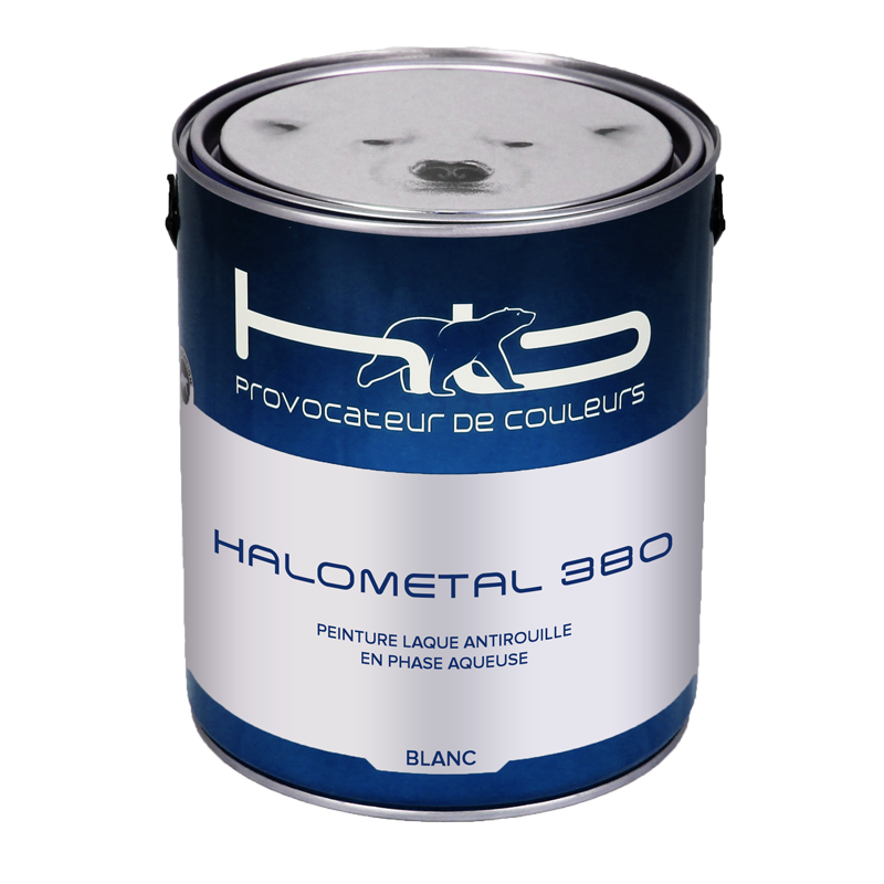 HALOMETAL 380 Peinture laque de finition antirouille | Mise en situation