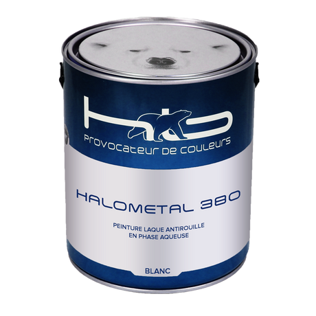 HALOMETAL 380 Peinture laque de finition antirouille | Mise en situation