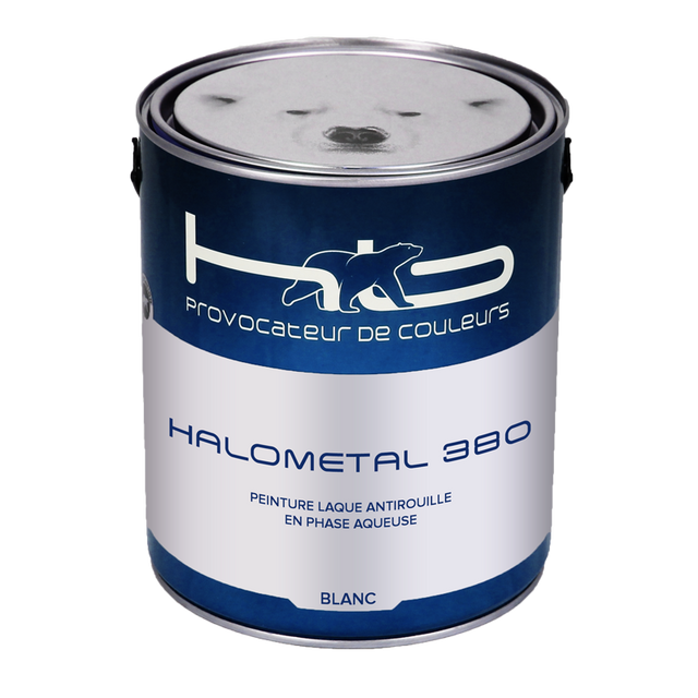 HALOMETAL 380 Peinture laque de finition antirouille | Mise en situation