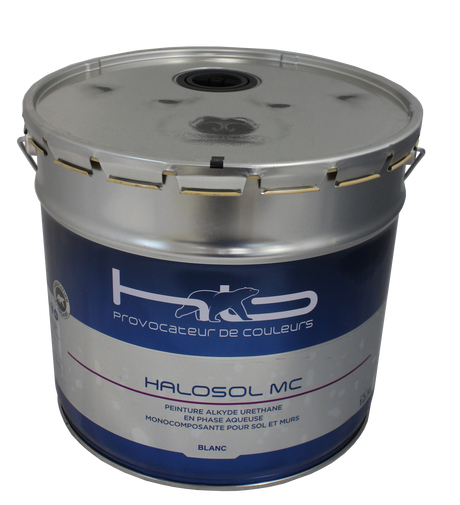 HALOSOL MC Peinture brillante pour la protection des sols ciment et béton intérieur et extérieur | Mise en situation