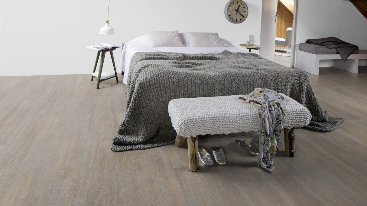 Dalle PVC à coller ALLURA TOUT EN UN 40 - Steamed Oak | Mise en situation