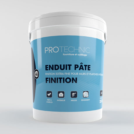 Enduit pelliculaire en pâte finition extra fine prêt à l'emploi pour application Airless pour intérieur. | Mise en situation