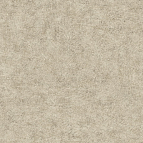 Papier peint effet matière béton ciré beige-taupe | Mise en situation